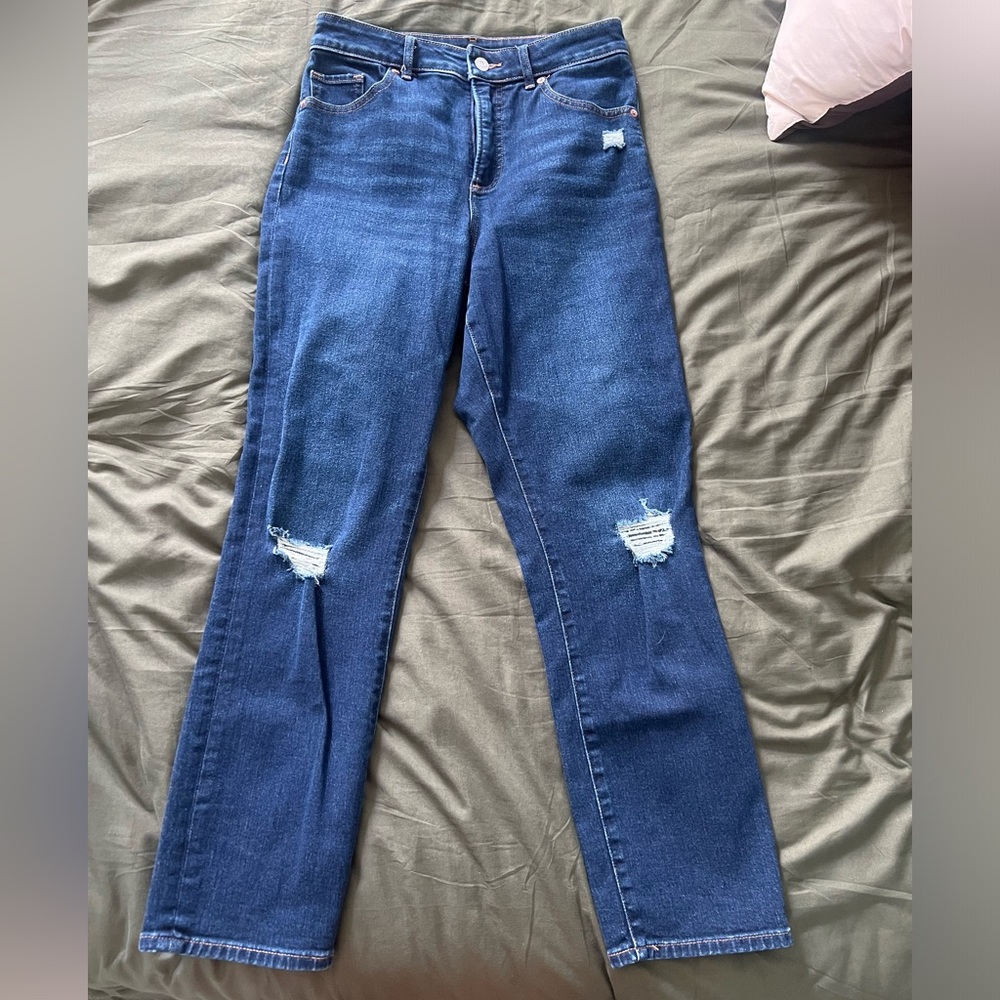 Express Curvy Slim Super High Waisted Jeans